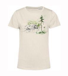 Dámske  tričko zelený strom