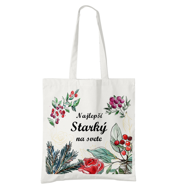 BIO bavlnená taška starký