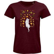 Dámske tričko ležiaca mačka