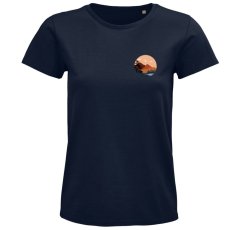 Dámske tričko Príroda v kruhu - minimalizmus