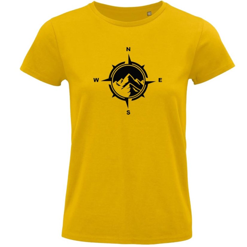 Dámske BIO tričko  Kompas