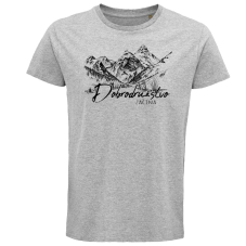 Pánske BIO tričko Dobrodružstvo začína