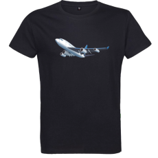 Pánske bio tričko lietadlo
