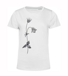 Dámske BIO tričko Ťahavý divoký kvet