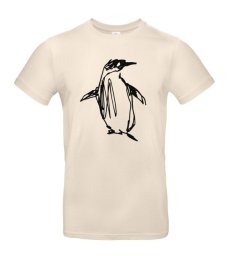 Pánske tričko Tučniak skica