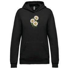 Dámska mikina s kapucňou Margarétka