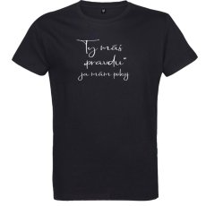 Pánske vtipné tričko ty máš pravdu...