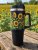 Termohrnček Slnečnice, 900 ml, čierna