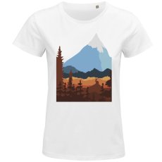Dámske tričko Zasnežená hora