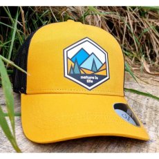 Šiltovka Nature is life žltá