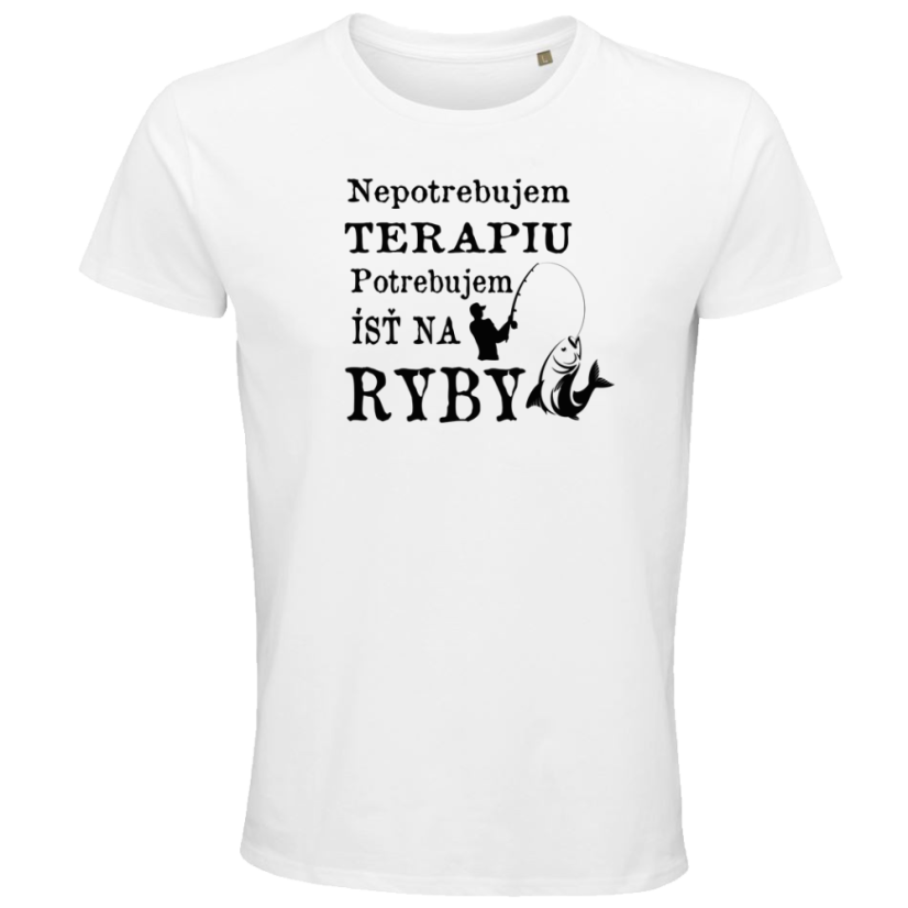 Pánske tričko potrebujem ísť na ryby