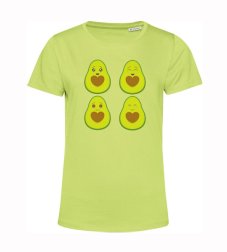 Dámske BIO tričko Avokádo love
