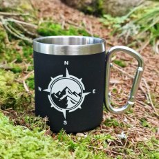 Hrnček s karabínou – Kompas