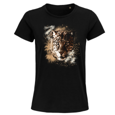 Dámské  tričko Leopard černé