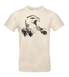 Pánske tričko orol skica