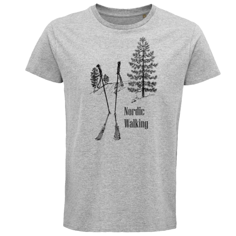 Pánske BIO tričko Nordic walking