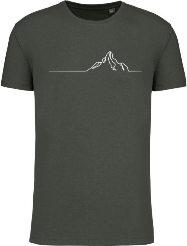 Tričko Hory Line art