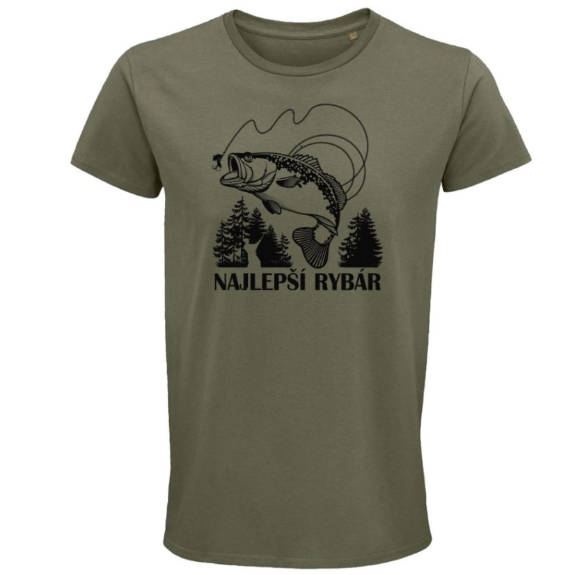 Pánske tričko Najlepší rybár