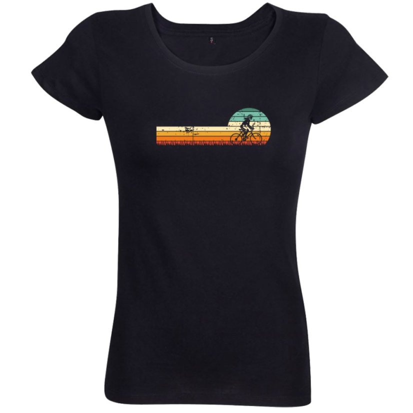 Dámske tričko Sloboda na dvoch kolesách
