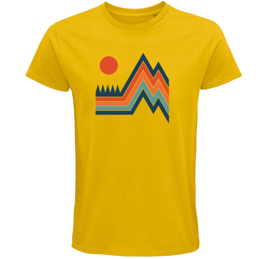 Pánske tričko Retro príroda