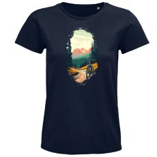 Dámske tričko Pedálmi k slobode