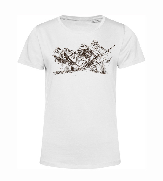 Dámske tričko cesta do hôr