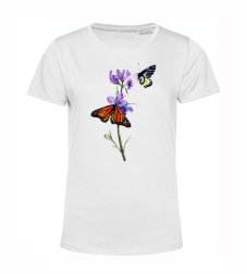 Dámske  tričko 2 motýle a kvet