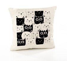 Vankúš Vtipné mačky