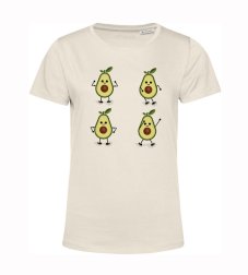 Dámske BIO tričko avokádo tanec