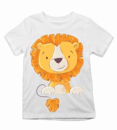 Detské tričko maľovaný levík