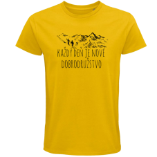 Pánske tričko Každý deň je nové dobrodružstvo