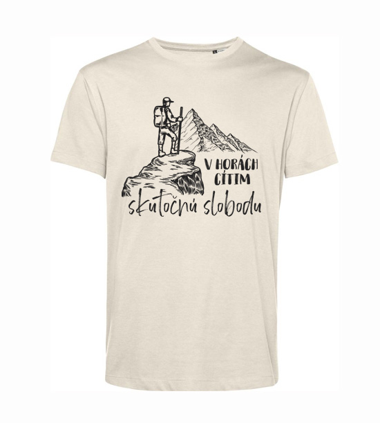 Pánske tričko skutočná sloboda