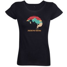 Dámské tričko Zrozená pro turistiku