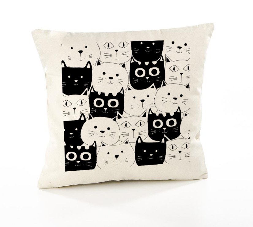 Vankúš Vtipné mačky