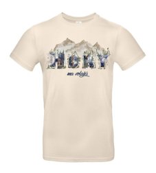 Pánske tričko hory ma volajú noc