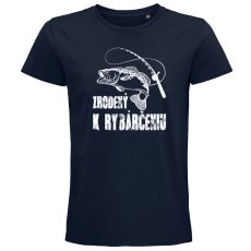 Pánske tričko zrodený rybár