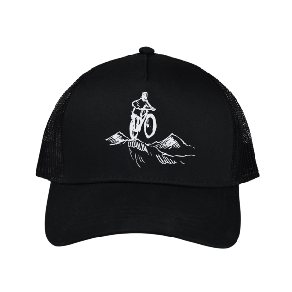 Šiltovka Horská cyklistika, čierna
