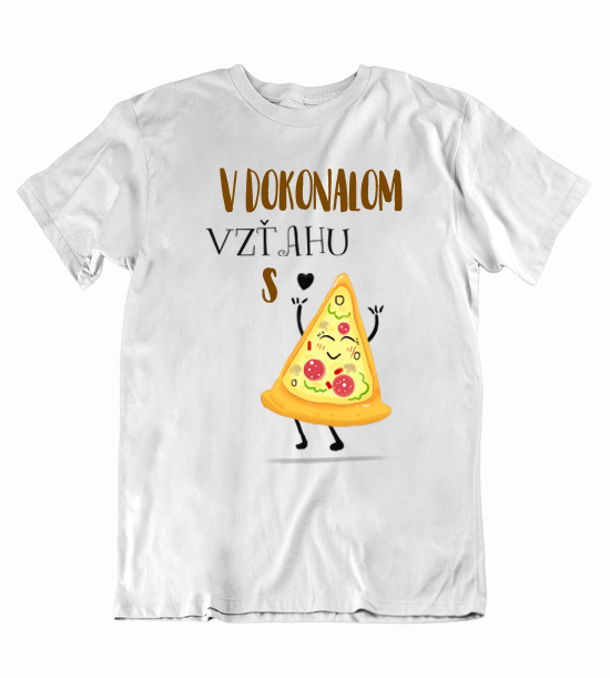 Pánske vtipné tričko v dokonalom vzťahu