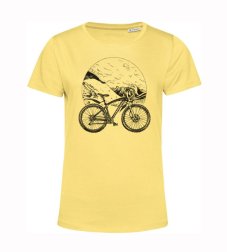 Dámske BIO tričko  horský bicykel
