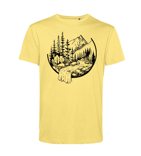 Pánske BIo tričko príroda v kruhu