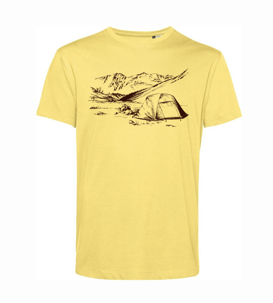 Pánske BIO tričko stanovanie v horách