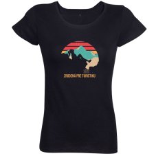 Dámske tričko Zrodená pre turistiku