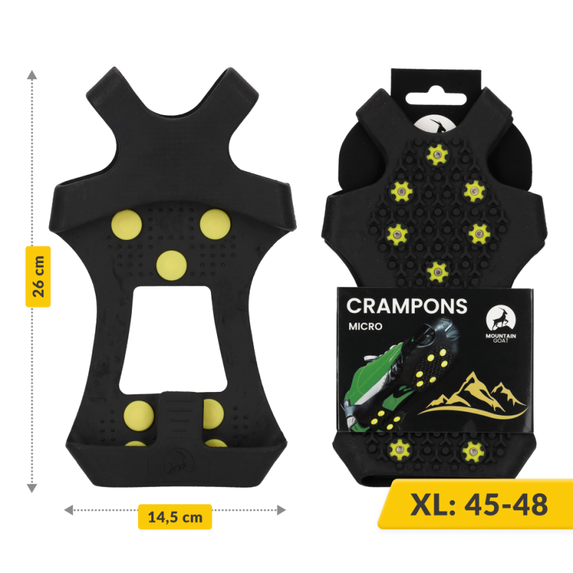 Protišmykové návleky na topánky MINI grip XL (45-48)