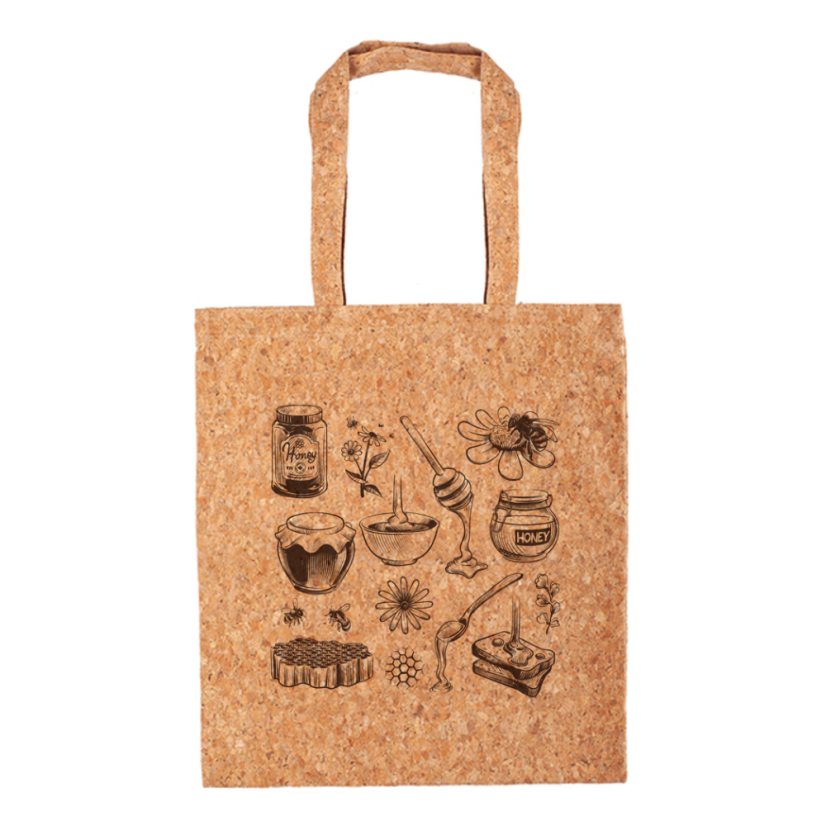 Korková taška Včelař
