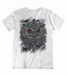 Pánske tričko tajomná sova