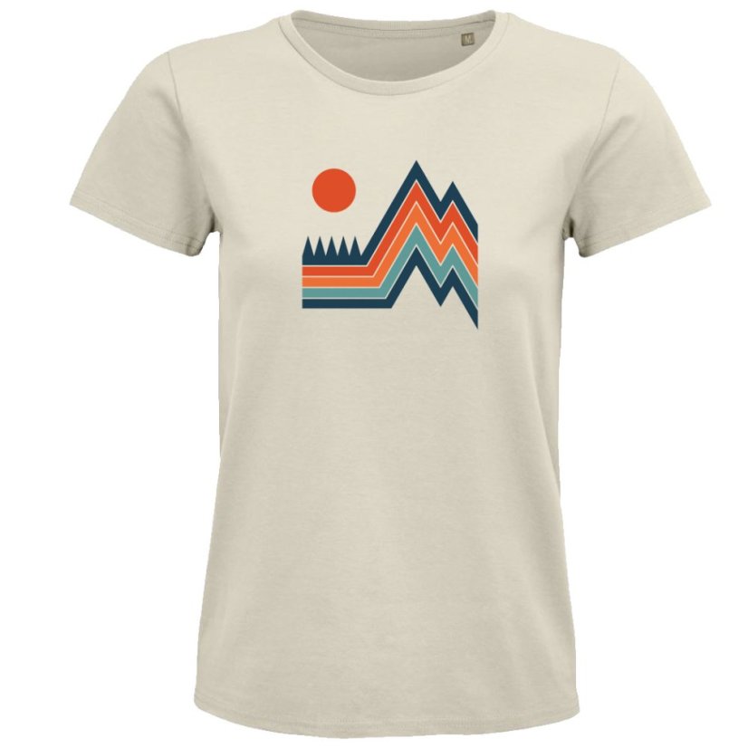 Dámske tričko Retro príroda