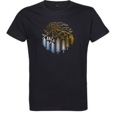 Pánske tričko Skica hôr a lesov