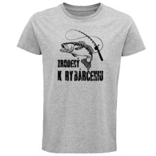 Pánske tričko zrodený rybár