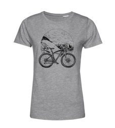 Dámske BIO tričko  horský bicykel