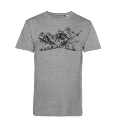 Pánske BIO tričko cesta do hôr